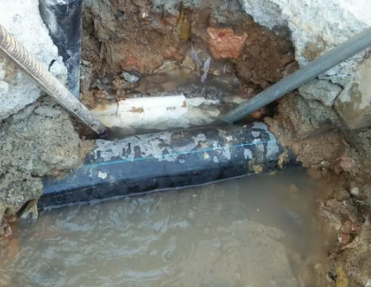 贺兰测漏水之水管漏水